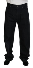 Load image into Gallery viewer, Dolce &amp; Gabbana Black Washed Cotton Men Casual Denim Jeans
