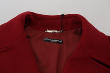 Load image into Gallery viewer, Dolce &amp; Gabbana Elegant Red Double Breasted Wool Jacket
