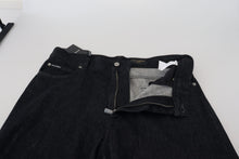 Load image into Gallery viewer, Dolce &amp; Gabbana Black Washed Cotton Men Casual Denim Jeans
