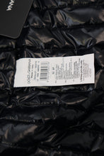 Load image into Gallery viewer, Dolce &amp; Gabbana Elegant Full Zip Black Wool Blend Jacket
