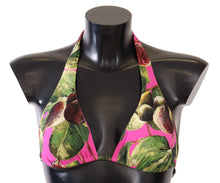 Load image into Gallery viewer, Dolce &amp; Gabbana Chic Floral Bikini Top
