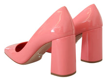 Load image into Gallery viewer, Prada Elegant Square Toe Pink Heels
