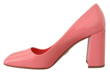 Load image into Gallery viewer, Prada Elegant Square Toe Pink Heels
