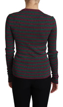 Load image into Gallery viewer, Dolce &amp; Gabbana Elegant Maroon Crewneck Sweater
