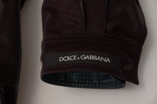 Load image into Gallery viewer, Dolce &amp; Gabbana Elegant Bordeaux Collared Jacket
