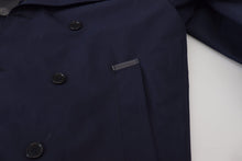 Load image into Gallery viewer, Dolce &amp; Gabbana Elegant Double-Breasted Blue Parka Jacket
