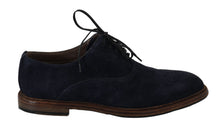 Load image into Gallery viewer, Dolce &amp; Gabbana Elegant Blue Derby Dress Shoes
