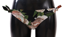 Load image into Gallery viewer, Dolce &amp; Gabbana Elegant Rose Print Bikini Bottom
