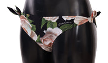 Load image into Gallery viewer, Dolce &amp; Gabbana Elegant Rose Print Bikini Bottom
