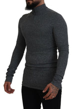 Load image into Gallery viewer, Dolce &amp; Gabbana Elegant Dark Gray Pullover Sweater

