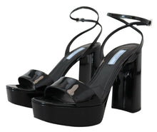 Load image into Gallery viewer, Prada Elevate Your Elegance with Glossy Black Heels
