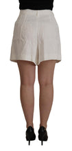 Load image into Gallery viewer, Dolce &amp; Gabbana Elegant High Waist White Culotte Shorts
