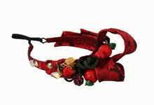 Load image into Gallery viewer, Dolce &amp; Gabbana Cherry Sicily Embellished Red Diadem
