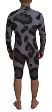 Load image into Gallery viewer, Dolce &amp; Gabbana Elite Gray Patterned Men&#39;s Wetsuit Swimwear
