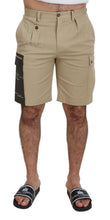 Load image into Gallery viewer, Dolce &amp; Gabbana Beige Cotton Cargo Bermuda Shorts
