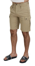 Load image into Gallery viewer, Dolce &amp; Gabbana Beige Cotton Cargo Bermuda Shorts
