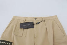 Load image into Gallery viewer, Dolce &amp; Gabbana Beige Cotton Cargo Bermuda Shorts
