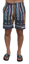 Load image into Gallery viewer, Dolce &amp; Gabbana Chic Multicolor Chino Shorts - Regular Fit
