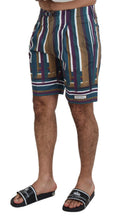 Load image into Gallery viewer, Dolce &amp; Gabbana Chic Multicolor Chino Shorts - Regular Fit
