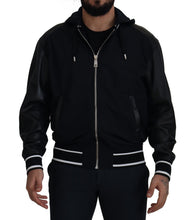 Load image into Gallery viewer, Dolce &amp; Gabbana Elegant Black Bomber Blouson Jacket
