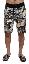 Load image into Gallery viewer, Dolce &amp; Gabbana Multicolor Cotton Bermuda Shorts
