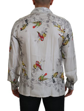 Load image into Gallery viewer, Dolce &amp; Gabbana Elegant Silk Bird Print Casual Shirt
