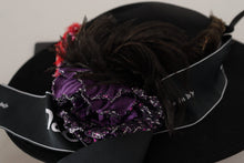 Load image into Gallery viewer, Dolce &amp; Gabbana Elegant Wide Brim Black Hat
