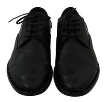 Load image into Gallery viewer, Dolce &amp; Gabbana Sleek Black Leather Formal Dress Shoes
