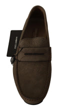 Load image into Gallery viewer, Dolce &amp; Gabbana Elegant Brown Leather Loafers
