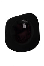 Load image into Gallery viewer, Dolce &amp; Gabbana Elegant Black Gold Studded Fedora
