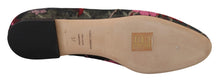 Load image into Gallery viewer, Dolce &amp; Gabbana Multicolor Jacquard Sacred Heart Patch Slip On Shoes
