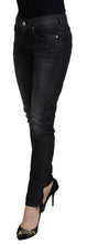 Load image into Gallery viewer, Fiorucci Chic Black Low Waist Skinny Jeans
