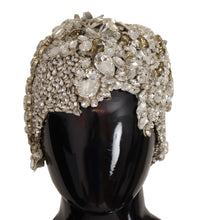 Load image into Gallery viewer, Dolce &amp; Gabbana Elegant Crystal-Encrusted Cloche Hat
