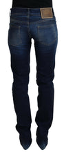 Load image into Gallery viewer, Just Cavalli Chic Low Waist Denim Pants in Blue
