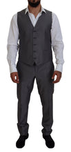 Load image into Gallery viewer, Dolce &amp; Gabbana Elegant Gray Silver Sicilia Suit Ensemble
