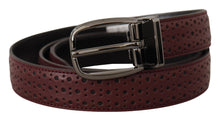 Load image into Gallery viewer, Dolce &amp; Gabbana Elegant Leather Belt with Metal Buckle
