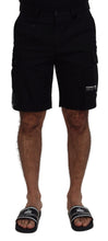 Load image into Gallery viewer, Dolce &amp; Gabbana Black Bermuda Cargo Casual Shorts
