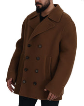 Load image into Gallery viewer, Dolce &amp; Gabbana Elegant Double Breasted Brown Jacket
