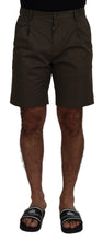 Load image into Gallery viewer, Dolce &amp; Gabbana Elegant Green Cotton Chino Shorts
