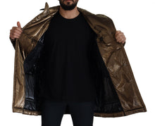 Load image into Gallery viewer, Dolce &amp; Gabbana Elegant Bronze Double-Breasted Jacket
