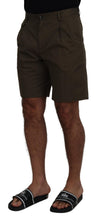 Load image into Gallery viewer, Dolce &amp; Gabbana Elegant Green Cotton Chino Shorts
