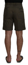 Load image into Gallery viewer, Dolce &amp; Gabbana Elegant Green Cotton Chino Shorts
