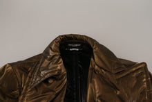 Load image into Gallery viewer, Dolce &amp; Gabbana Elegant Bronze Double-Breasted Jacket

