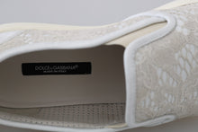 Load image into Gallery viewer, Dolce &amp; Gabbana Elegant Off White Loafers for Ladies
