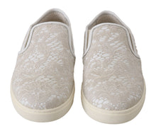 Load image into Gallery viewer, Dolce &amp; Gabbana Elegant Off White Loafers for Ladies
