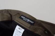 Load image into Gallery viewer, Dolce &amp; Gabbana Elegant Green Cotton Chino Shorts
