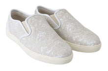 Load image into Gallery viewer, Dolce &amp; Gabbana Elegant Off White Loafers for Ladies
