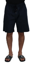 Load image into Gallery viewer, Dolce &amp; Gabbana Blue Bermuda Mid Waist Casual Shorts
