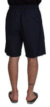 Load image into Gallery viewer, Dolce &amp; Gabbana Blue Bermuda Mid Waist Casual Shorts
