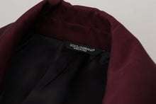 Load image into Gallery viewer, Dolce &amp; Gabbana Elegant Bordeaux Double-Breasted Jacket

